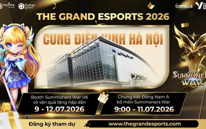 وجهة جديدة.. نهائيات بطولة Grand Esports للعبة Summoners War تنطلق في هانوي
